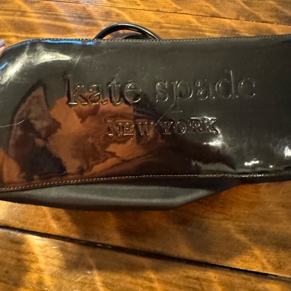 Kate Spade Stevie Nylon and Patent Leather satchel.  Black. Light weight. - Picture 3 of 11